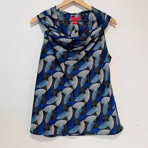 Sunny Leigh Petite Sleeveless Cowl Neck Top Size PM